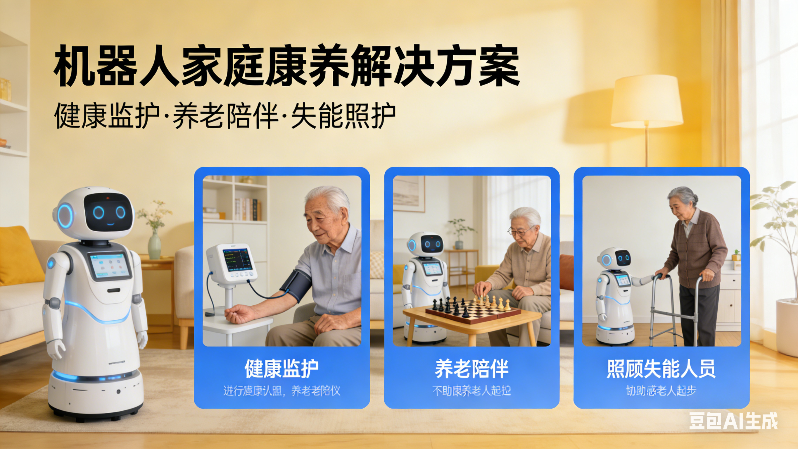 机器人在家庭&康养场景中的应用解决方案